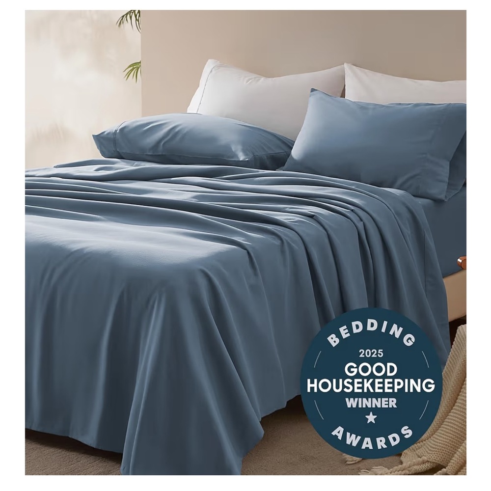Sleep Zone Queen Bedding Set (Flint Blue)